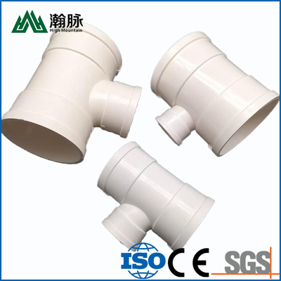 품질  2 Inch PVC Drainage Pipe Fittings Sewage Customized Adhesive Connection 공장