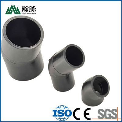 품질  Hot Melt HDPE Elbow Fittings 1 Inch Drinking Water Pipe SDR9 SDR11 공장