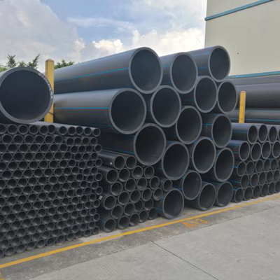 부식 저항성 HDPE 물 공급 파이프 맞춤형 길이 절단/형조 서비스 포함