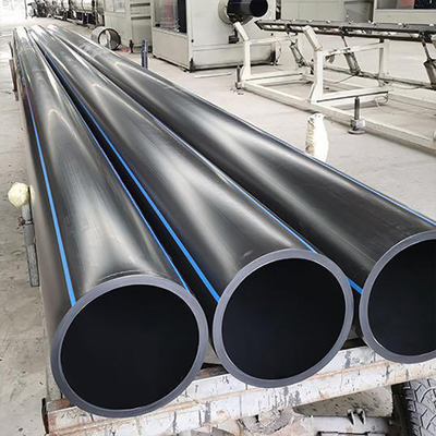 Hdpe 물 파이프 / Hdpe 파이프 내구성 매력적 인 가격으로 강화 된 사용자 정의 길이