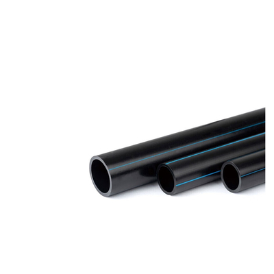 매력적인 hdpe 물 파이프 블랙/블루 스트립 DN20mm-1600mm 절단/모드 서비스