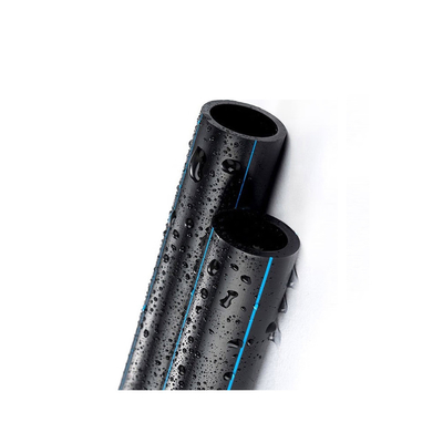 매력적인 hdpe 물 파이프 블랙/블루 스트립 DN20mm-1600mm 절단/모드 서비스