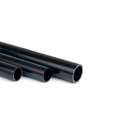 커스터마이징 가능한 길이 검은색과 파란색 Hdpe 물 파이프
