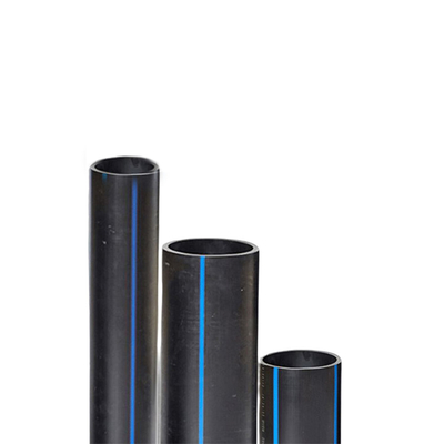 커스터마이징 가능한 길이 검은색과 파란색 Hdpe 물 파이프