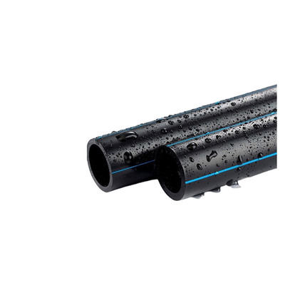커스터마이징 가능한 길이 검은색과 파란색 Hdpe 물 파이프