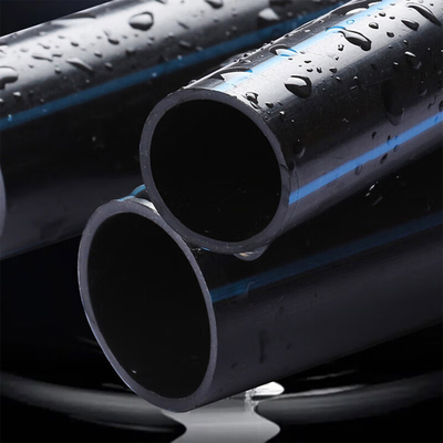 HDPE 물 공급 파이프 강도 가벼운 사용자 정의 길이