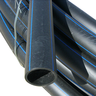 물 공급 용품의 PE 파란색 또는 검은색 HDPE 물 파이프
