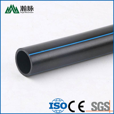 부식 저항성 검은색 파란색 HDPE 물 파이프