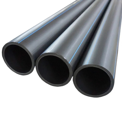 부식 저항성 검은색 파란색 HDPE 물 파이프