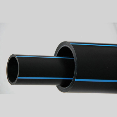 PE Hdpe 물 파이프 / PE 물 파이프 검은 색 사용자 지정 크기 ISO 인증