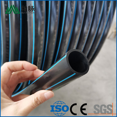 내구성 있는 검은색 HDPE 물 공급 및 배수 파이프