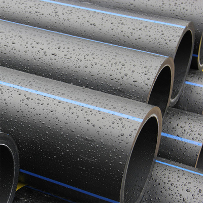 맞춤형 길이 푸른 HDPE 물 공급 파이프