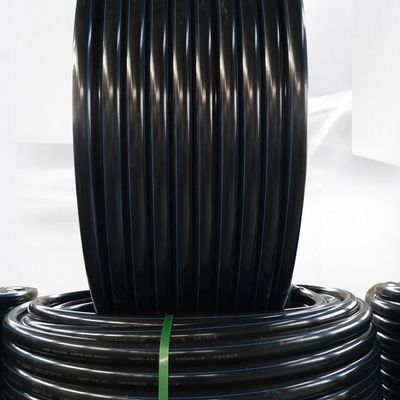 내구성 있는 검은색 HDPE 물 공급 및 배수 파이프