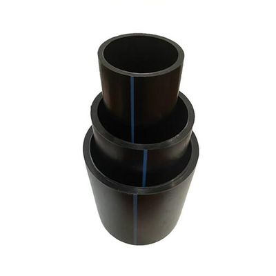 DN16-1800 물 공급용 HDPE 플라스틱 파이프, 부식 저항성 폴리에틸렌 배수 파이프