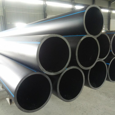 내구성 있는 HDPE 물 공급 파이프 블랙/블루 (2.3-117.6mm) 지하 물 공급 파이프