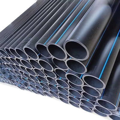 내구성 있는 HDPE 물 공급 파이프 블랙/블루 (2.3-117.6mm) 지하 물 공급 파이프