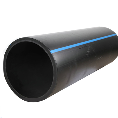 부식 저항 HDPE 이중 벽 류류 파이프 물 공급용 PE 파이프 2 인치 폴리에틸렌 파이프