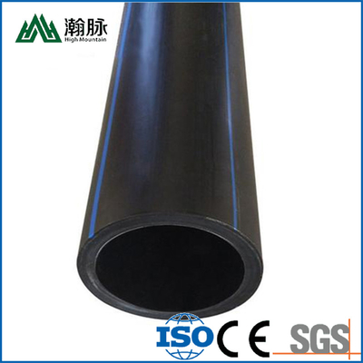 부식 저항 HDPE 이중 벽 류류 파이프 물 공급용 PE 파이프 2 인치 폴리에틸렌 파이프