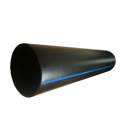 부식 저항성 HDPE 물 공급 파이프 맞춤형 플라스틱 물 공급 파이프 검은 HDPE 파이프