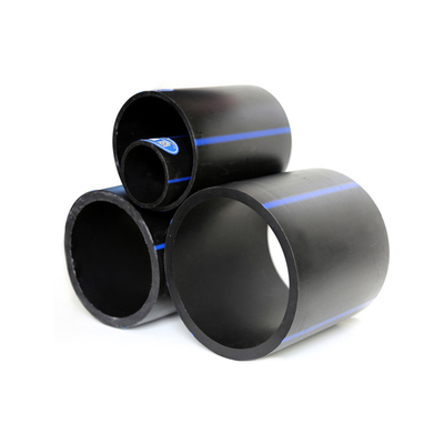 DN16mm-1800mm 검은색 HDPE 물 파이프 시립 공학용 플라스틱 물 공급 파이프 HDPE 코일 파이프