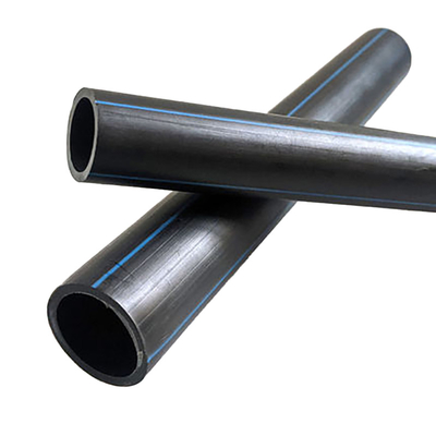 DN16mm-1800mm 검은색 HDPE 물 파이프 시립 공학용 플라스틱 물 공급 파이프 HDPE 코일 파이프