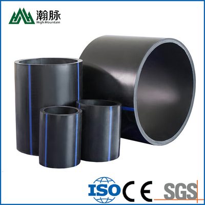 PE HDPE 원자재 DN16mm-1800mm HDPE 파이프 물 공급에 대한 궁극적인 해결책