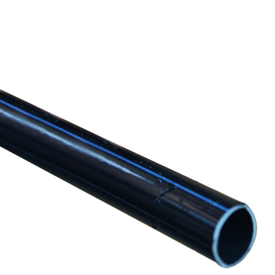 파란색 또는 검은색, 파란색 줄무늬 HDPE 물 파이프