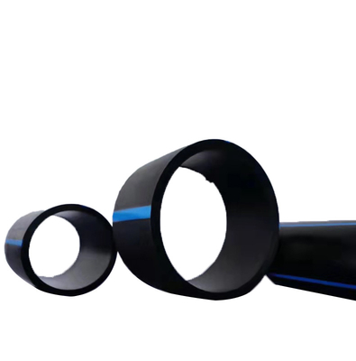 PE HDPE HDPE 물 공급 파이프 2.3mm-117.6mm 내 두께 2.3mm-117.6mm