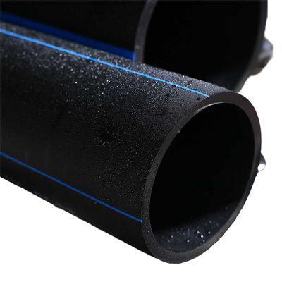 PE HDPE HDPE 물 공급 파이프 2.3mm-117.6mm 내 두께 2.3mm-117.6mm