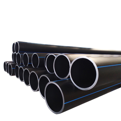 맞춤형 크기 HDPE 물 공급 파이프 PE 길이 물 유통 네트워크에 대한 고객 요구 사항