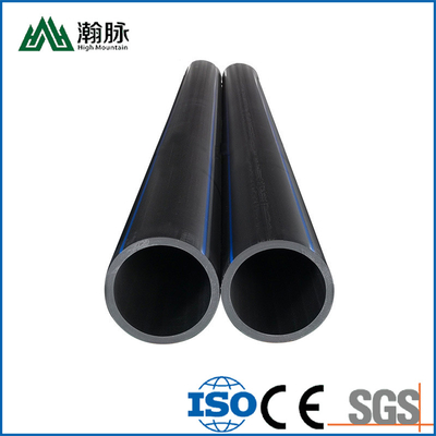 물 공급 및 배수 HDPE 물 공급 파이프 두께 2.3mm-117.6mm PE HDPE 원자재로 만든