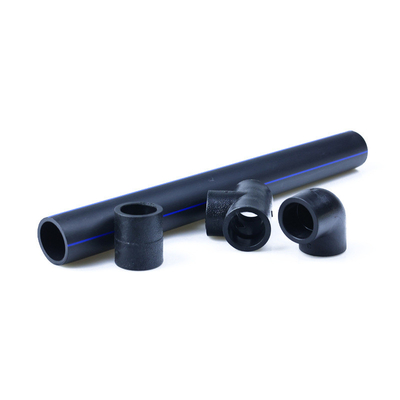 맞춤형 크기 HDPE 물 공급 파이프 두께 2.3mm-117.6mm 파란색 또는 검은색