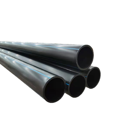 맞춤형 크기 HDPE 물 공급 파이프 두께 2.3mm-117.6mm 파란색 또는 검은색