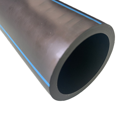 맞춤형 크기 HDPE 물 공급 파이프 두께 2.3mm-117.6mm 파란색 또는 검은색