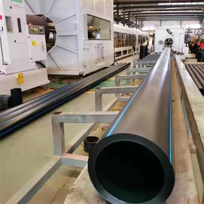 물 공급 및 배수 HDPE 물 공급 파이프 두께 2.3mm-117.6mm PE HDPE 원자재로 만든