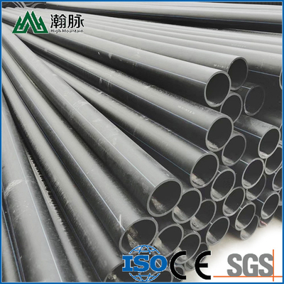 50년 장수성 HDPE 물 공급 파이프 PN6-PN16 압력 등급
