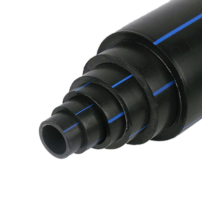 고밀도 폴리에틸렌 HDPE 물 공급 파이프 및 2.3mm-117.6mm 두께 물 유통 네트워크에 적합