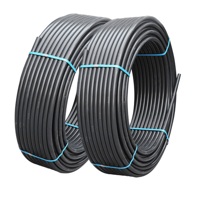 압력 등급 PN6-PN16 PE 원료로 만든 HDPE 물 공급 파이프 및 압력 용량 1.25mpa-2.5mpa
