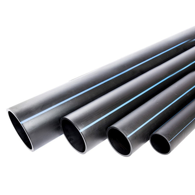 환경 친화적 인 블랙 HDPE 물 파이프로 해계 또는 개방 해계 설치