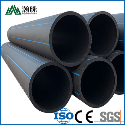 샘플 제공 된 HDPE 물 공급 파이프 플랜지 합동 연결 5.8m 길이 이상