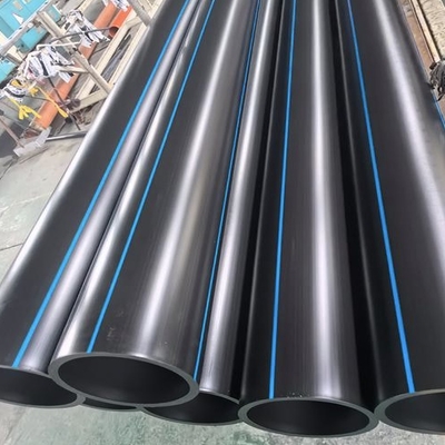 2.3mm-117.6mm 두께 PE 하수관, 온도 범위 -40°C ~ 60°C 하수 처리 솔루션