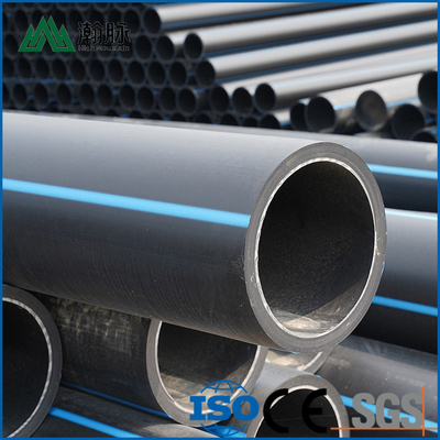 ISO9001 인증과 두께 범위 2.3mm-117.6mm의 내구성 HDPE 물 공급 파이프